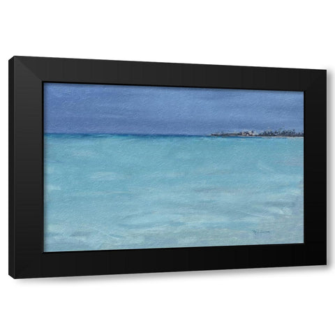 Beach  Shore XII Black Modern Wood Framed Art Print by Cusson, Marie Elaine