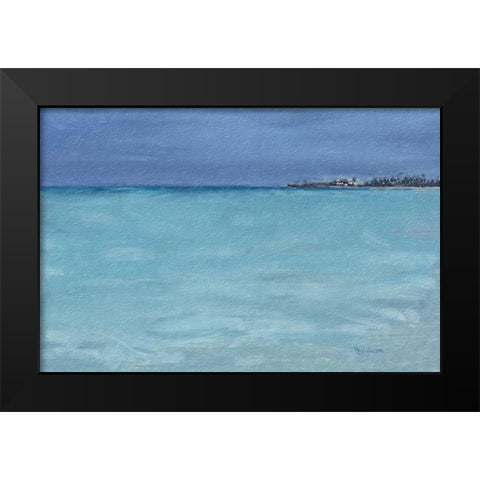 Beach  Shore XII Black Modern Wood Framed Art Print by Cusson, Marie Elaine