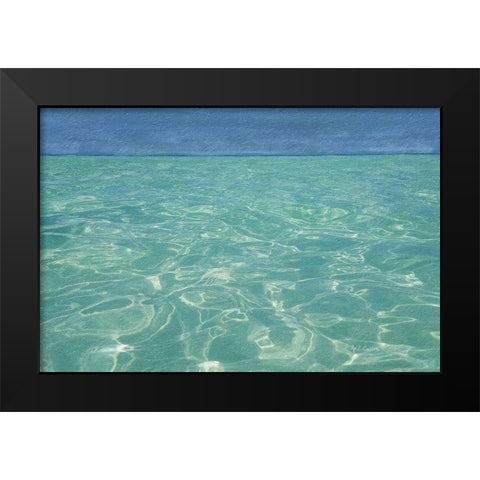 Beach  Shore XIII Black Modern Wood Framed Art Print by Cusson, Marie Elaine
