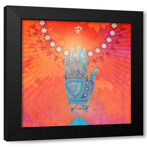 Creative  Visualization III-Barriers Black Modern Wood Framed Art Print with Double Matting by Duirwaigh