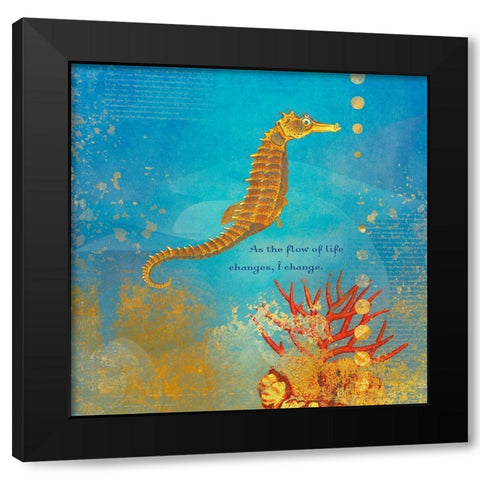 Creative  Visualization XIII-Change Black Modern Wood Framed Art Print with Double Matting by Duirwaigh