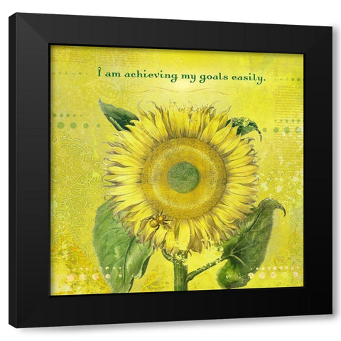 Creative  Visualization XVIII-Goals Black Modern Wood Framed Art Print with Double Matting by Duirwaigh