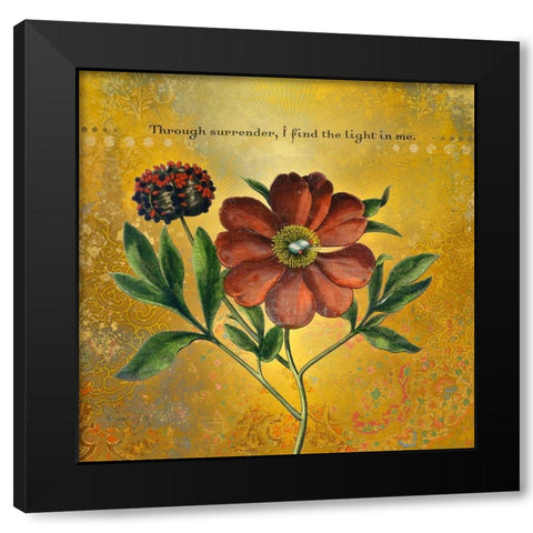 Creative  Visualization XIX-Light Black Modern Wood Framed Art Print by Duirwaigh