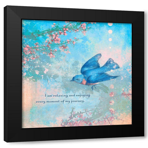 Creative  Visualization XX-Journey Black Modern Wood Framed Art Print with Double Matting by Duirwaigh