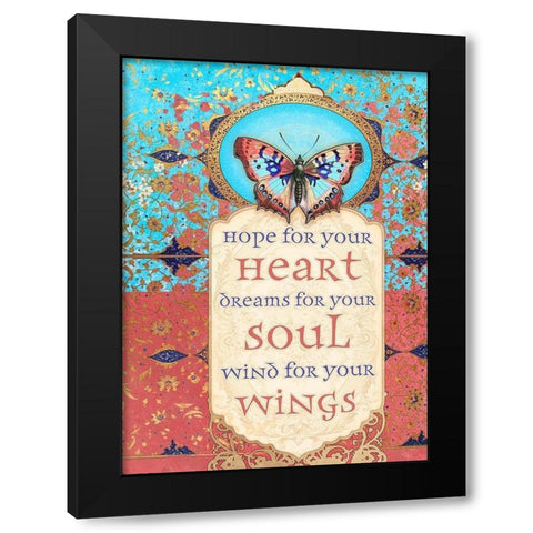 Living  Out Loud X-Wings Black Modern Wood Framed Art Print by Duirwaigh