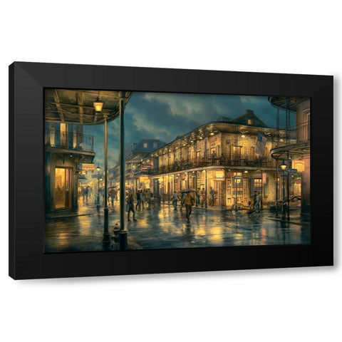 Do You Remember Black Modern Wood Framed Art Print with Double Matting by Lushpin, E.