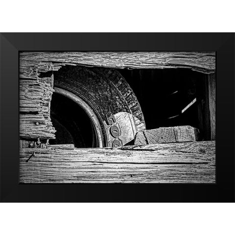 Good  Year Black Modern Wood Framed Art Print by Manelis, Jessica