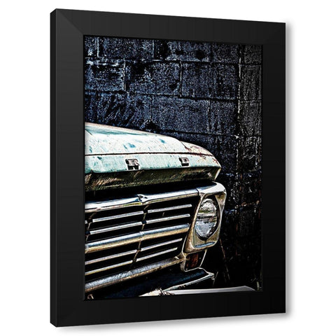 In  the Middle of Nowhere Black Modern Wood Framed Art Print with Double Matting by Manelis, Jessica