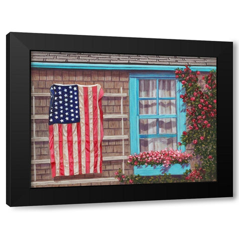 Pride Black Modern Wood Framed Art Print with Double Matting by Mielko, Tom