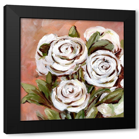 For  My Love Black Modern Wood Framed Art Print by Chapman, Marcy