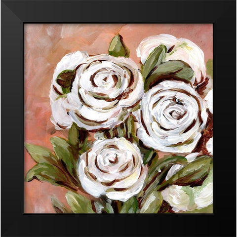 For  My Love Black Modern Wood Framed Art Print by Chapman, Marcy