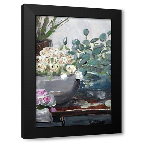 Created  in Variety Black Modern Wood Framed Art Print with Double Matting by Chapman, Marcy