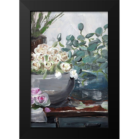 Created  in Variety Black Modern Wood Framed Art Print by Chapman, Marcy