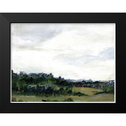 Open  Skies Black Modern Wood Framed Art Print by Chapman, Marcy