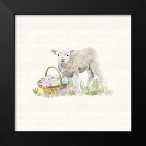 Farmhouse  Easter I Black Modern Wood Framed Art Print by Reed, Tara