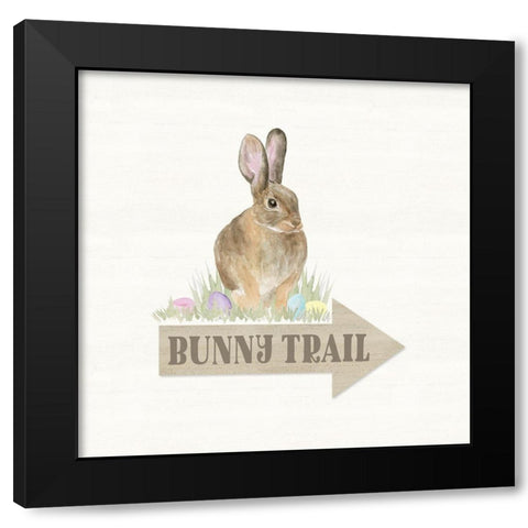 Farmhouse  Easter III Black Modern Wood Framed Art Print by Reed, Tara