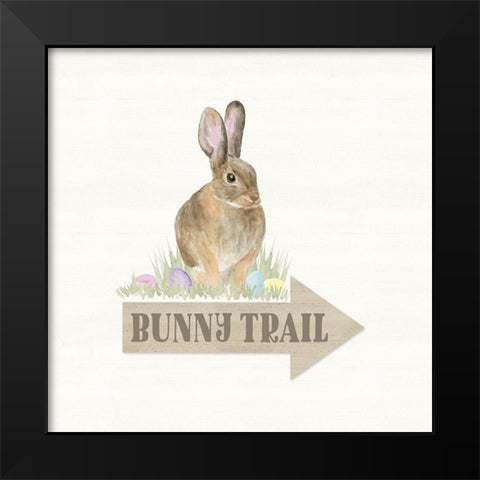 Farmhouse  Easter III Black Modern Wood Framed Art Print by Reed, Tara