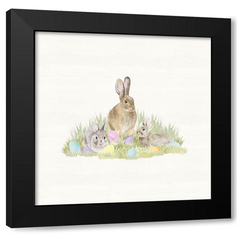 Farmhouse  Easter IV Black Modern Wood Framed Art Print with Double Matting by Reed, Tara