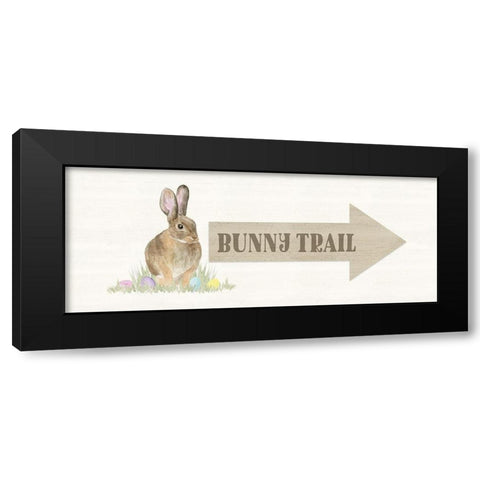 Farmhouse  Easter panel II Black Modern Wood Framed Art Print by Reed, Tara