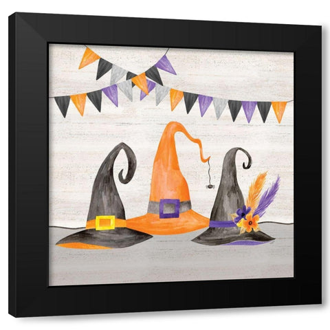 Sit a Spell II Black Modern Wood Framed Art Print by Reed, Tara