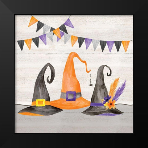 Sit a Spell II Black Modern Wood Framed Art Print by Reed, Tara