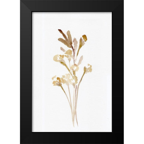 Farmhouse Wheat And Cotton Black Modern Wood Framed Art Print by Chapman, Marcy