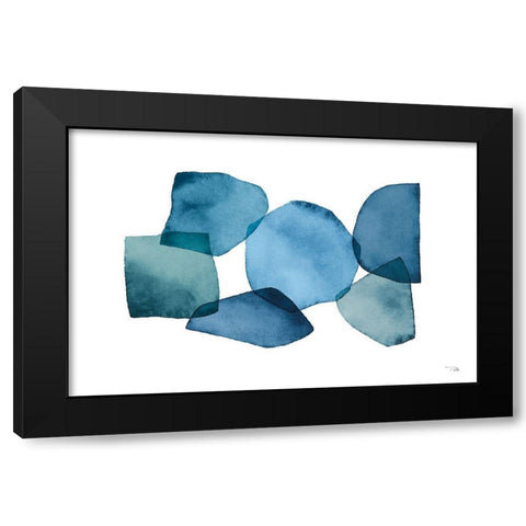 Attraction  I Black Modern Wood Framed Art Print by PELA