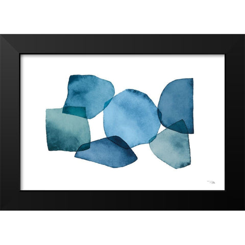 Attraction  I Black Modern Wood Framed Art Print by PELA