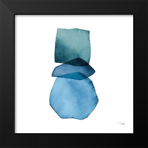 Attraction  II Black Modern Wood Framed Art Print by PELA