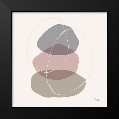 Down  to Earth dusty III Black Modern Wood Framed Art Print by PELA