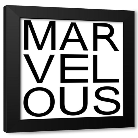 In Black And White III-Marvelous Black Modern Wood Framed Art Print by JC Designs