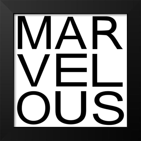 In Black And White III-Marvelous Black Modern Wood Framed Art Print by JC Designs