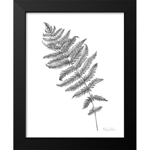Neutral Fern I Black Modern Wood Framed Art Print by Wilson, Kelsey
