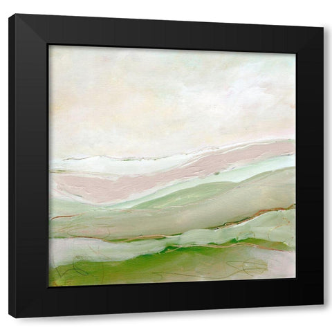 Distant Hills I Black Modern Wood Framed Art Print by Chapman, Marcy
