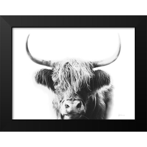 My Highland I Black Modern Wood Framed Art Print by Cusson, Marie Elaine