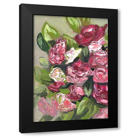Prettiest Bunch of Flowers portrait I Black Modern Wood Framed Art Print by Chapman, Marcy