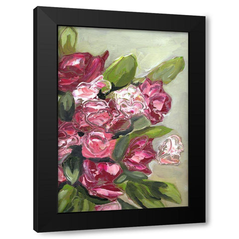 Prettiest Bunch of Flowers portrait II Black Modern Wood Framed Art Print by Chapman, Marcy