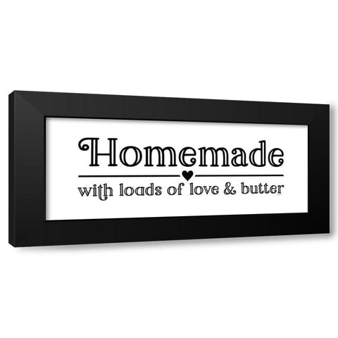 Kitchen Art panel II-Homemade Black Modern Wood Framed Art Print by Reed, Tara