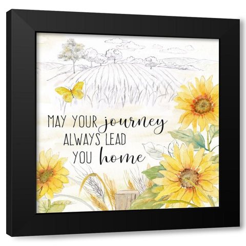 Good Morning Sunshine XII-Journey Black Modern Wood Framed Art Print by Coulter, Cynthia