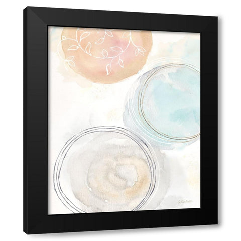 Serendipity IV Black Modern Wood Framed Art Print by Coulter, Cynthia