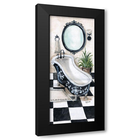 Studio Bath I Black Modern Wood Framed Art Print by Tre Sorelle Studios