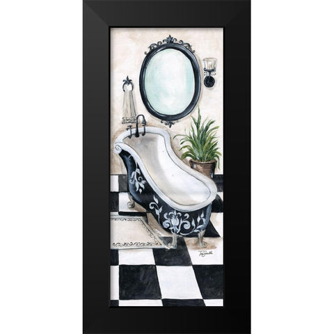 Studio Bath I Black Modern Wood Framed Art Print by Tre Sorelle Studios