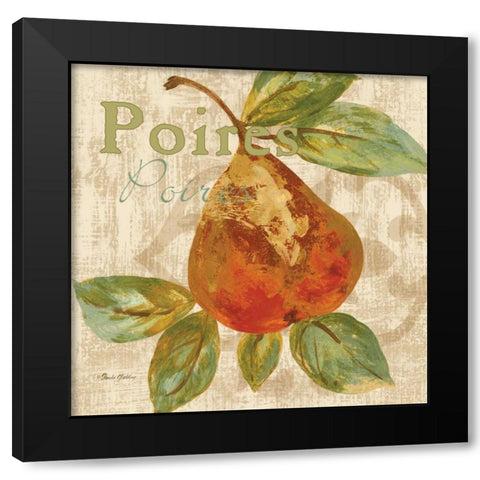Rustic Fruit IV Black Modern Wood Framed Art Print with Double Matting by Gladding, Pamela
