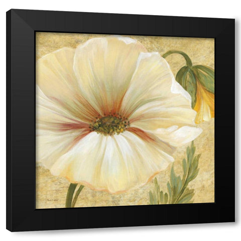 Primavera III Black Modern Wood Framed Art Print by Gladding, Pamela