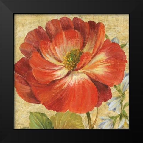 Primavera IV Black Modern Wood Framed Art Print by Gladding, Pamela