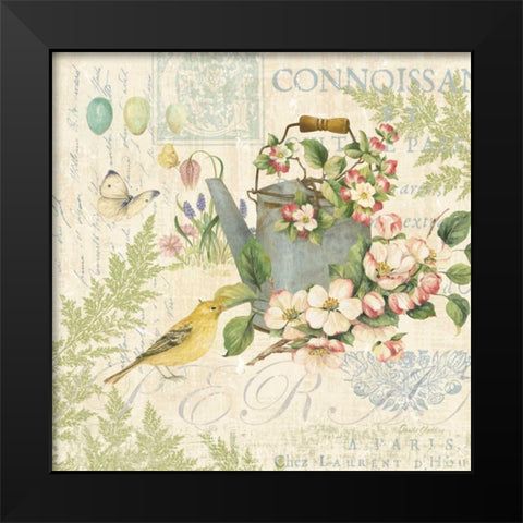 Nature Trail IV Black Modern Wood Framed Art Print by Gladding, Pamela