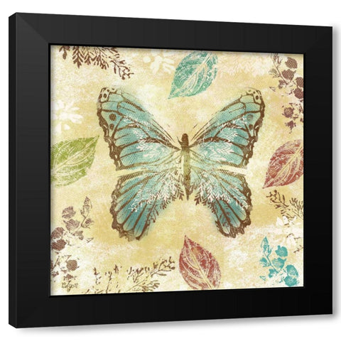 Botanical Beauty I Black Modern Wood Framed Art Print by Lyon, Rebecca