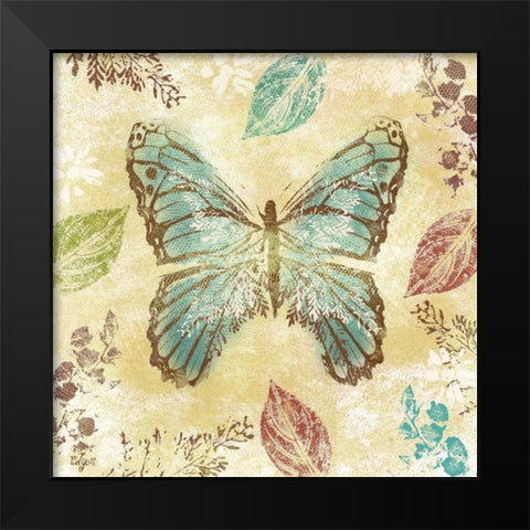 Botanical Beauty I Black Modern Wood Framed Art Print by Lyon, Rebecca