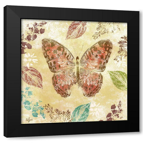 Botanical Beauty II Black Modern Wood Framed Art Print by Lyon, Rebecca