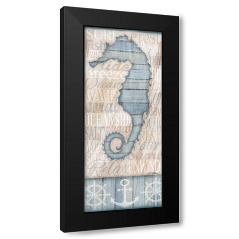 Ocean Life II  Black Modern Wood Framed Art Print by Killeen, Jen